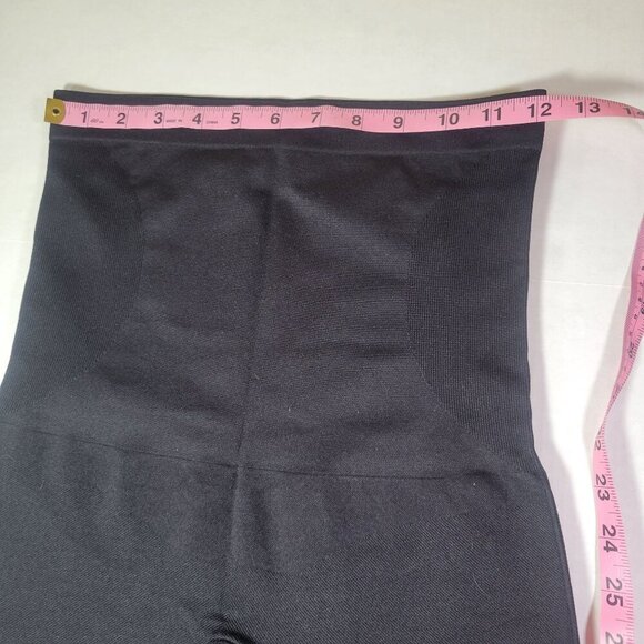 Empetua Black High Waisted Shaping Leggings #42075 Size M - Picture 3 of 5